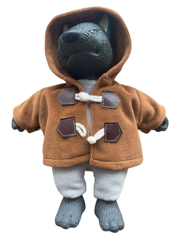 Figurine Berchet les copains de la forêt le loup 22 cm