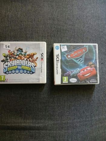 Lot de deux jeux ds 3ds
