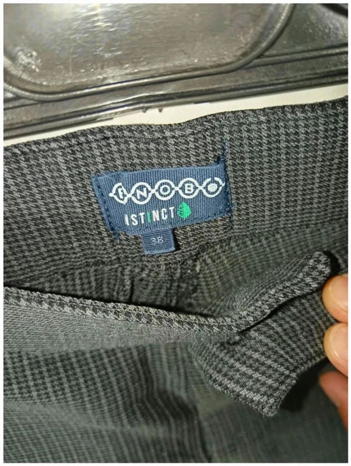 C6 pantalon carreaux Bonobo 38 - photo numéro 3