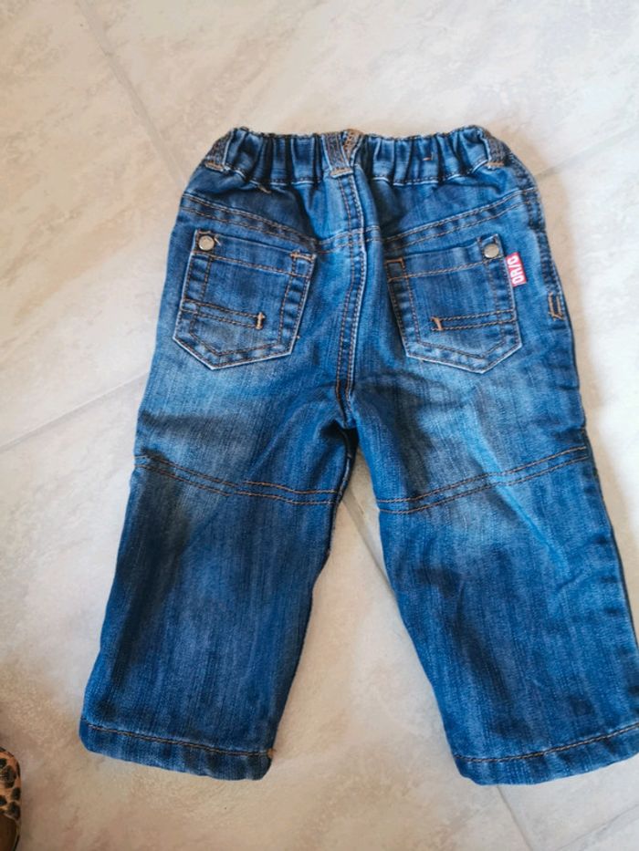 Pantalon jean bébé garçon 9 mois - photo numéro 2