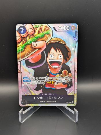 Monkey D. Luffy P-075 – Saikyo Jump Promo – One Piece Card Sandwich