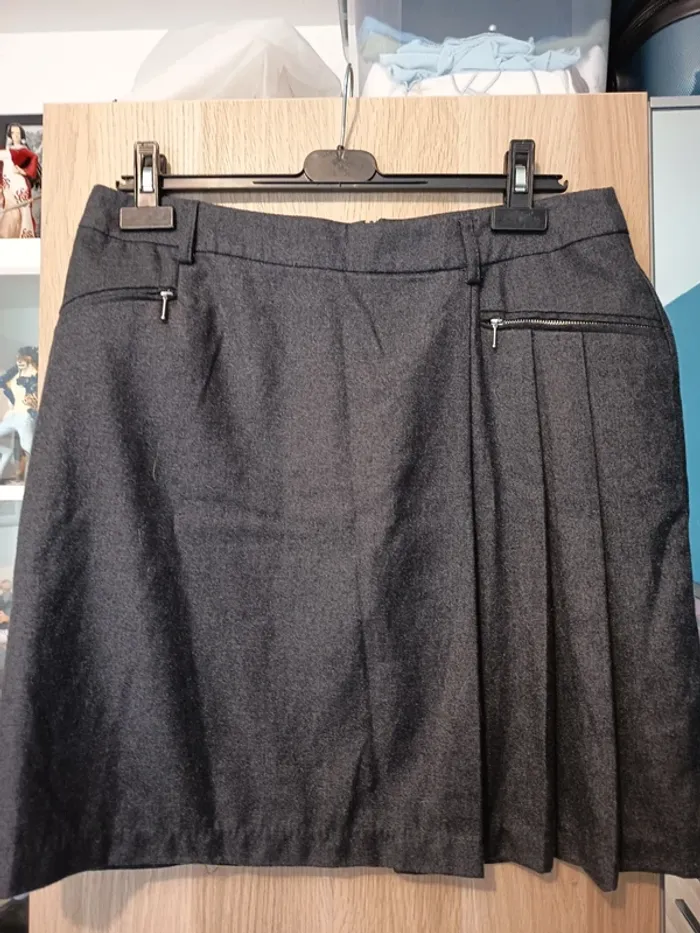 Jupe gris foncé tout simplement - Taille XL 42 - photo numéro 3