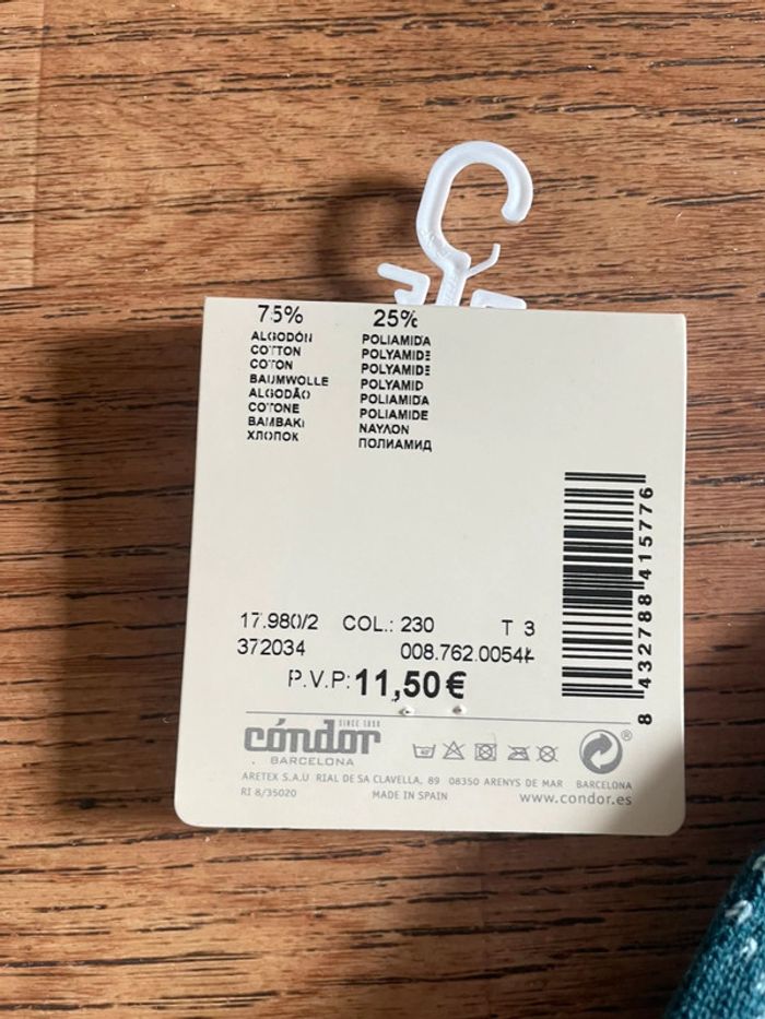 Chaussettes haute Condor femme - photo numéro 4