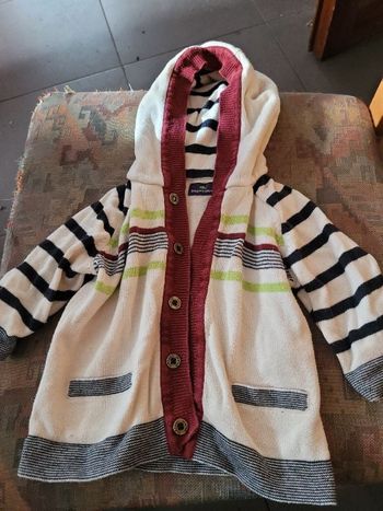 Gilet à capuche sergent major 6 mois