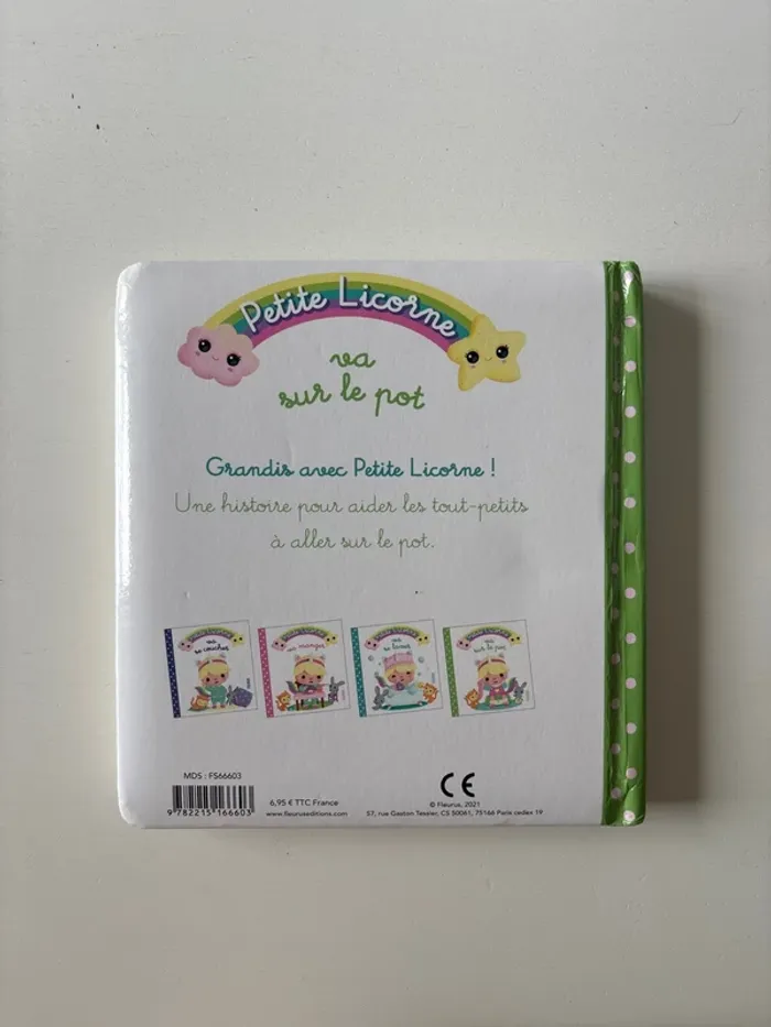 Livre petite licorne va sur le pot - photo numéro 2