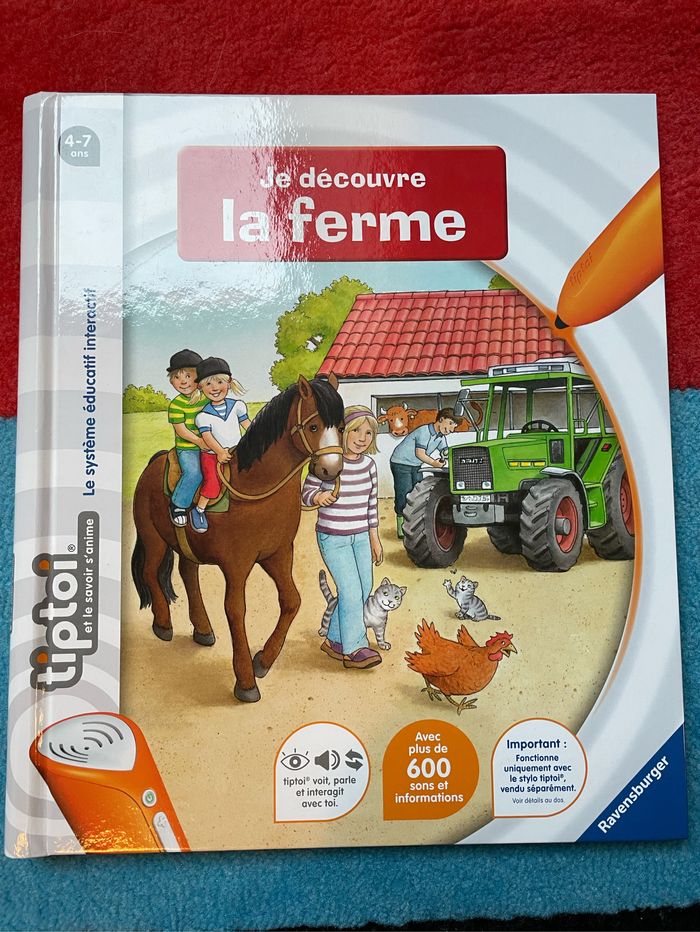 Tiptoi je découvre la ferme