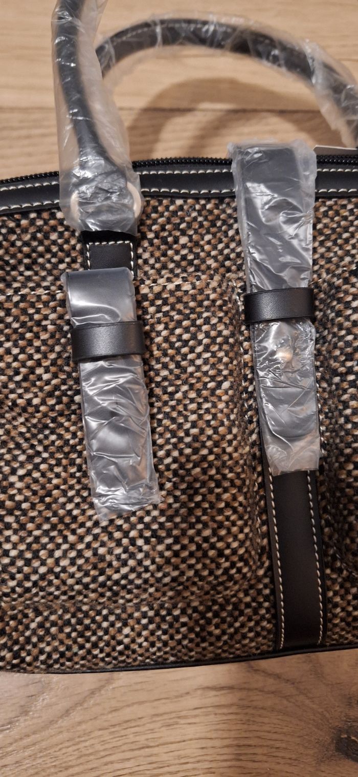 Sac à main tweed jamais utilisé - photo numéro 9
