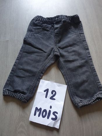 Pantalon jeans 12mois garçon