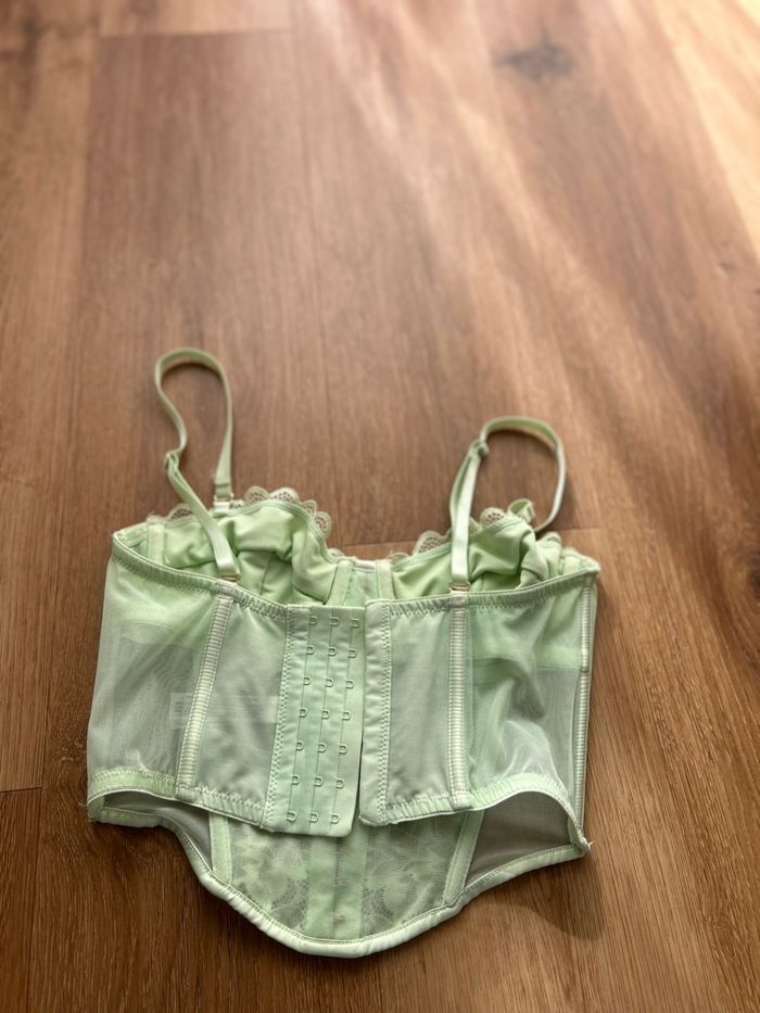 Haut corset vert primark - photo numéro 6
