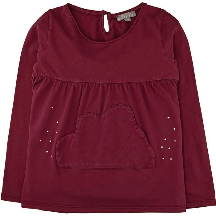 Émile et Ida Blouse à manches longues 4 ans