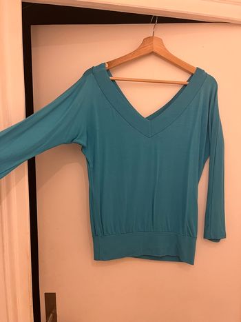 Tee-shrit manche mi long femme