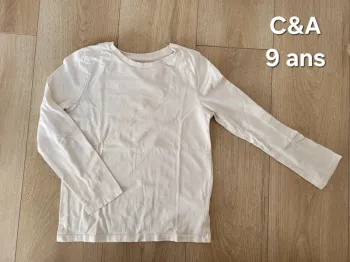 T-shirt manches longues 9 ans
