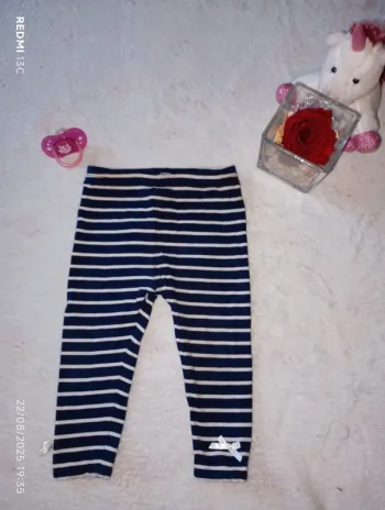 Legging rayé