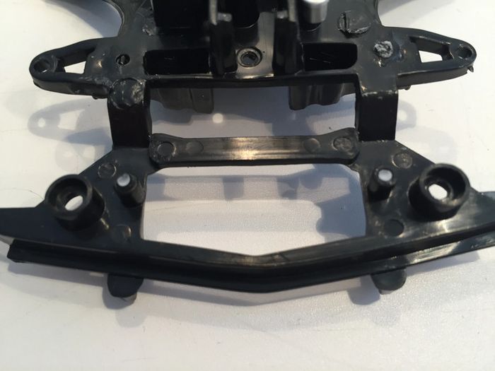 Châssis inférieur pièce détachée miniature Peugeot 203 1954 Solido 1/18 #A36 - photo numéro 4