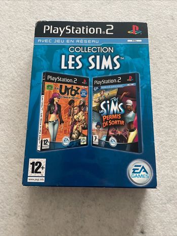 Coffret Collection Les Sims Jeu PS2 Playstation 2 Complet FR TBE