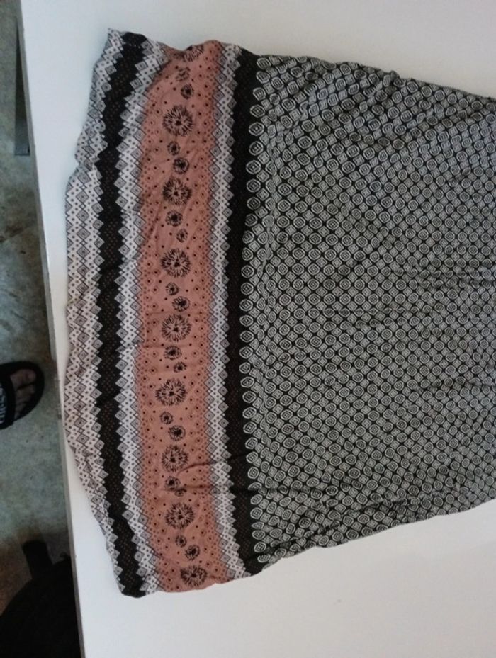 Robe manche mi longue femme It Hippie taille M rétro vintage ancien - photo numéro 3