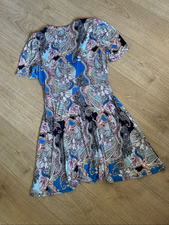 Robe imprimée à manches courtes Morgan taille 40 comme neuve - photo numéro 10