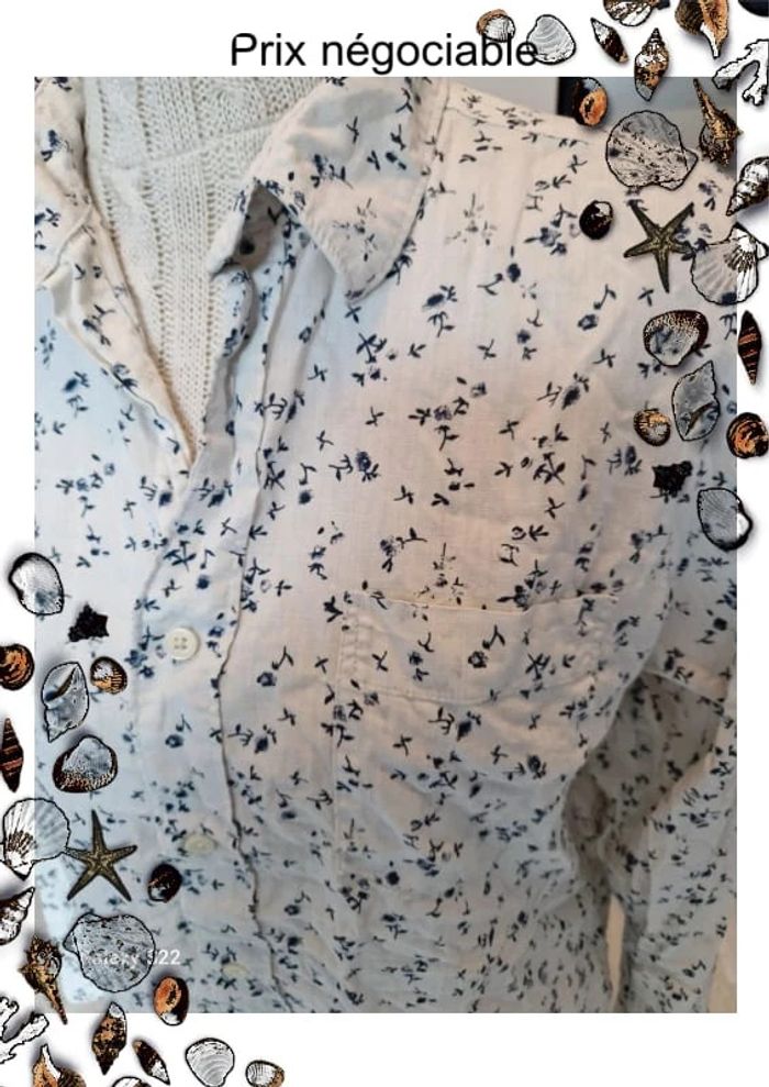 🌈 Chemise homme cérémonie "Selected" Taille L/42 parfait état 🌈 - photo numéro 2