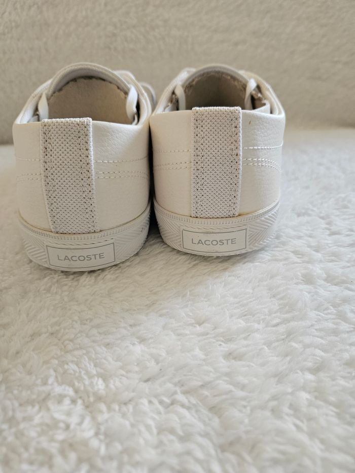 Baskets 37 lacoste - photo numéro 4
