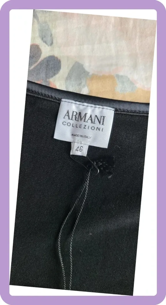 Magnifique top Armani Collezioni, taille 46, neuf - photo numéro 5