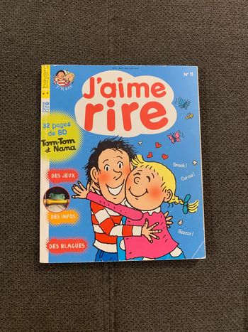 J’aime rire ( bd Tom- Tom et Nana , jeux , infos , blagues etc )