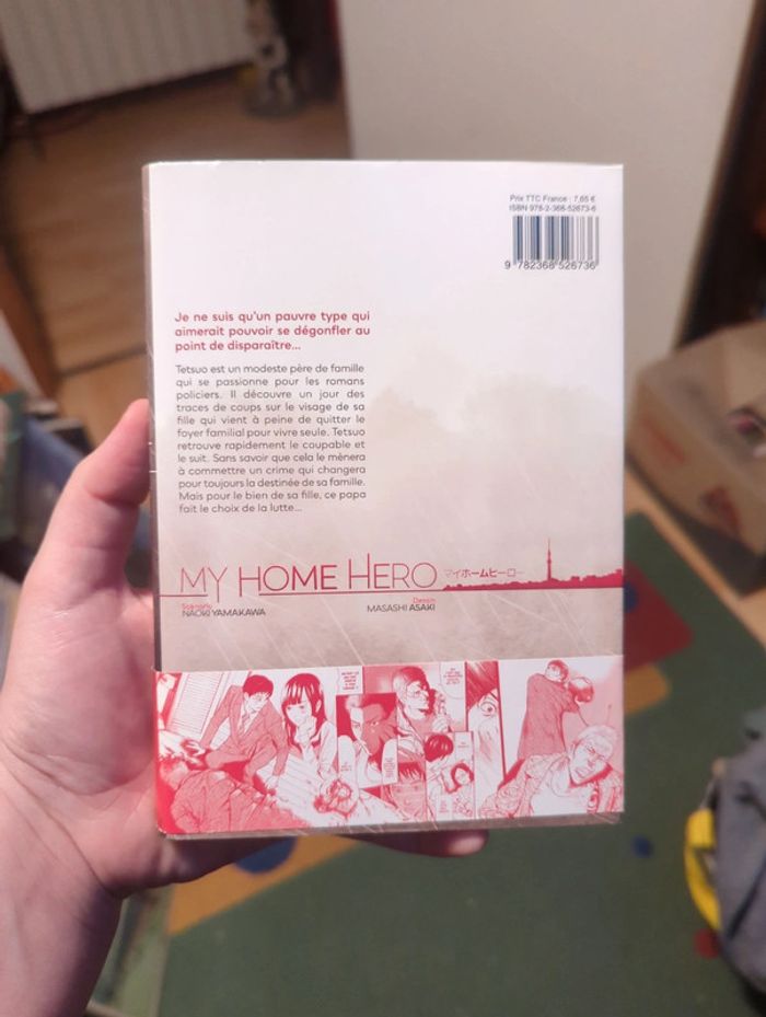 Manga '' My home hero '' T1 - photo numéro 3