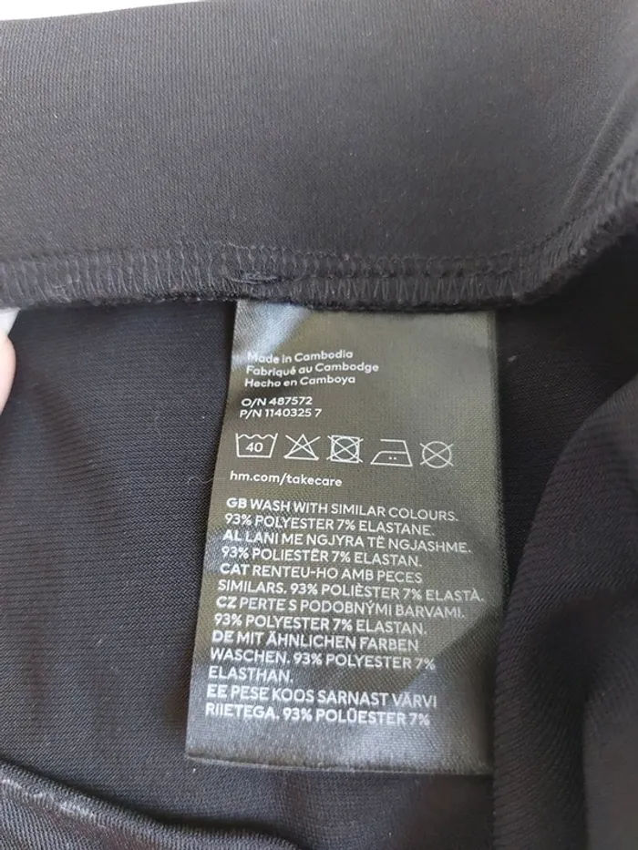 Robe bustier H&M – M – Noir – État : Excellent - photo numéro 3