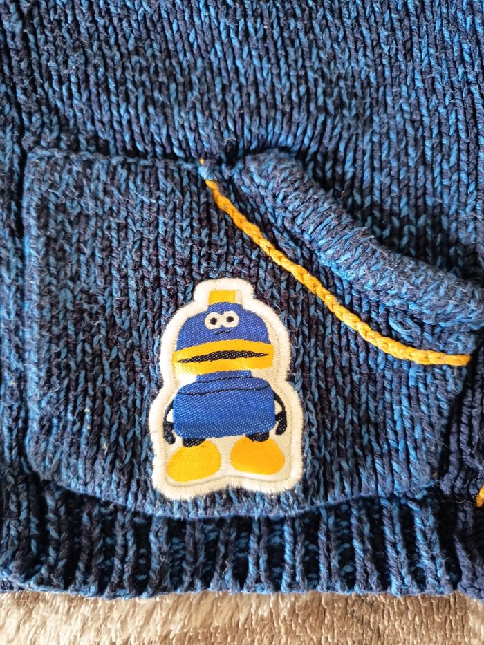 Gilet Enfant en Mailles à Boutons - 18 Mois / Du Pareil au même - photo numéro 4