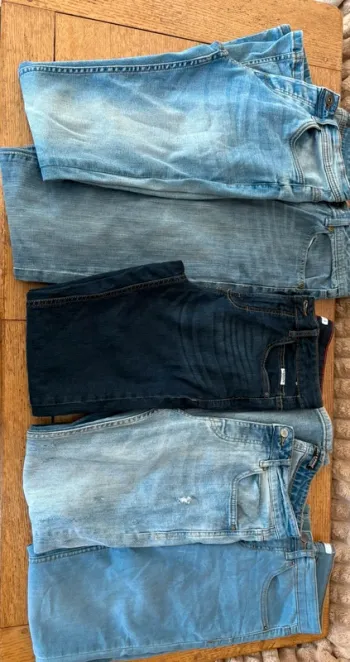 Lot jeans en 36/S