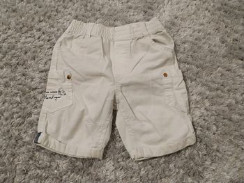 Short blanc 18 mois Baby by Gémo