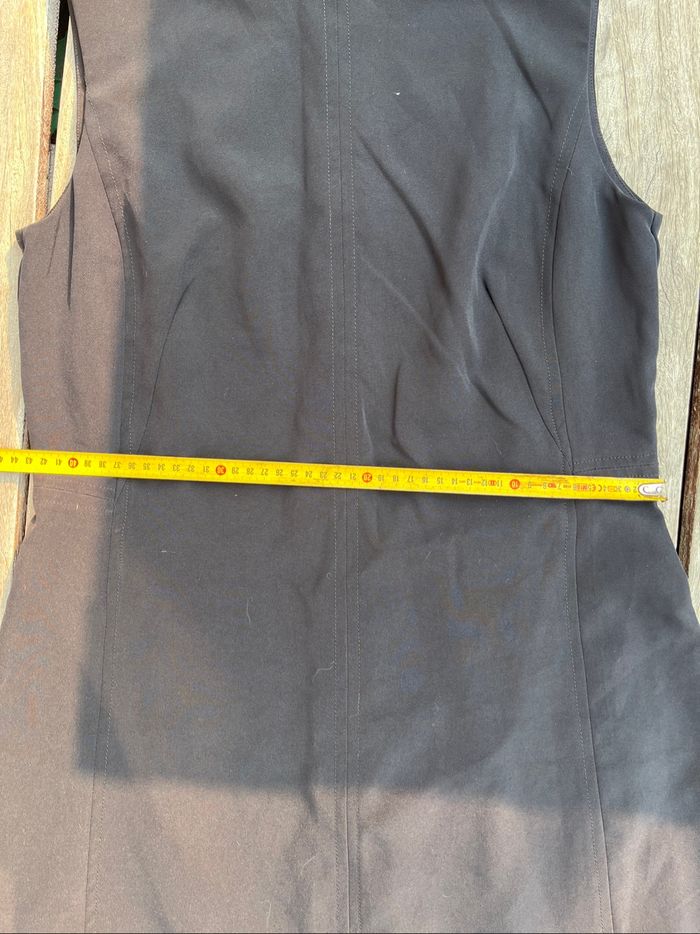 Belle robe droite noire Mango taille L - photo numéro 6