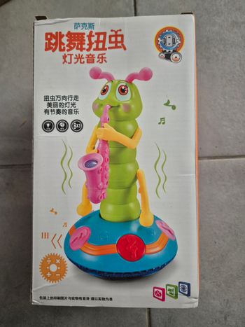 Jouet de Danse Chenille Électrique, Jouet Chenille Dansante