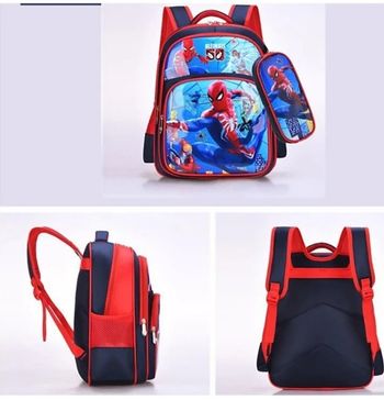 Cartable sac à dos Spiderman + trousse