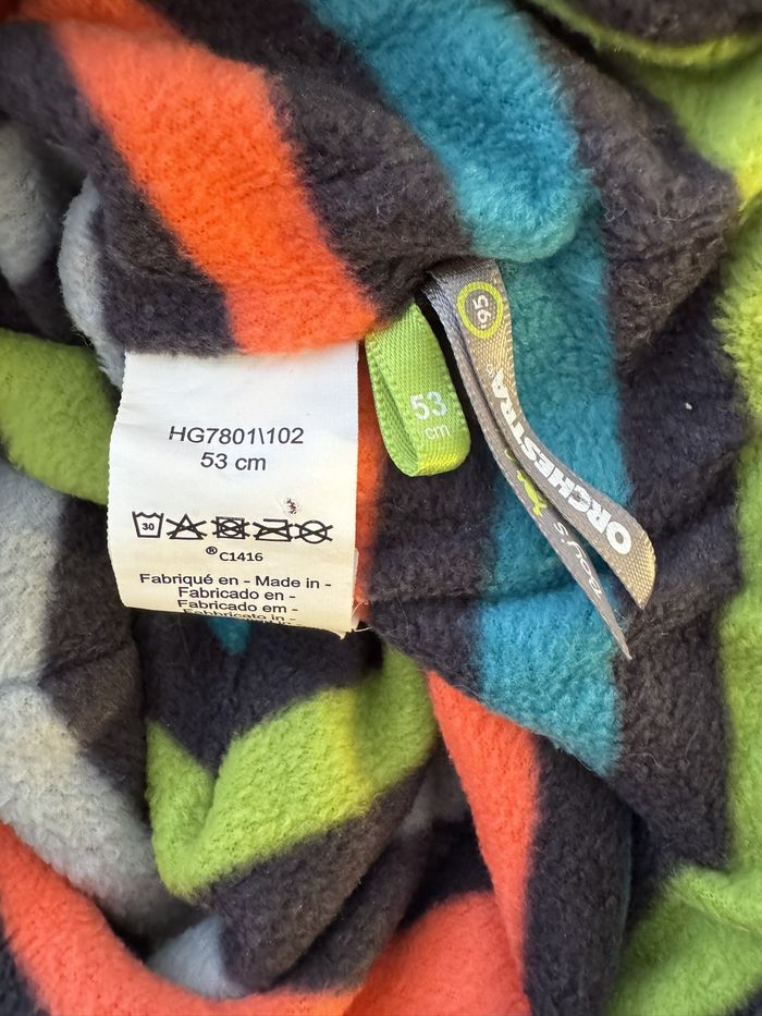 Ensemble bonnet et echarpe rayé Orchestra - photo numéro 6