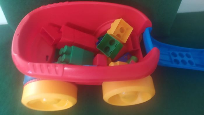 chariot ramasseur de cubes blocs  '' mega bloks - photo numéro 5