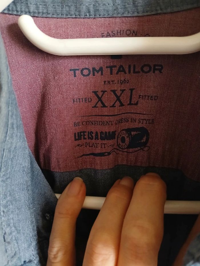 🍍 Chemise ML Tom Taylor taille XXL - photo numéro 5