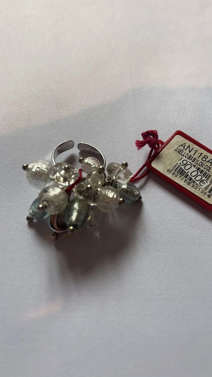 Bague verre de Murano