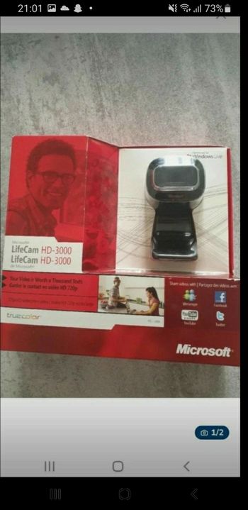Webcam Microsoft neuve
