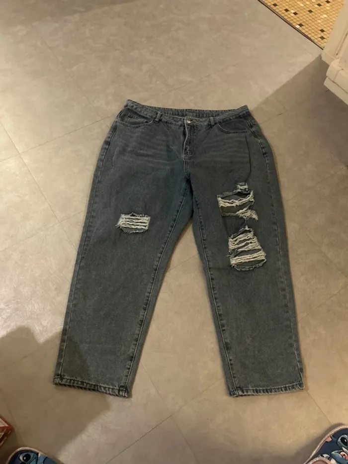 Jeans taille haute