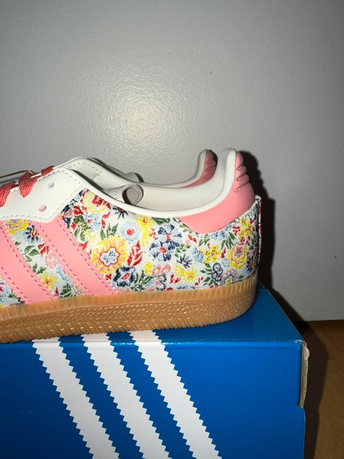 Adidas Samba OG GS Liberty London fleurs / floral print - photo numéro 2