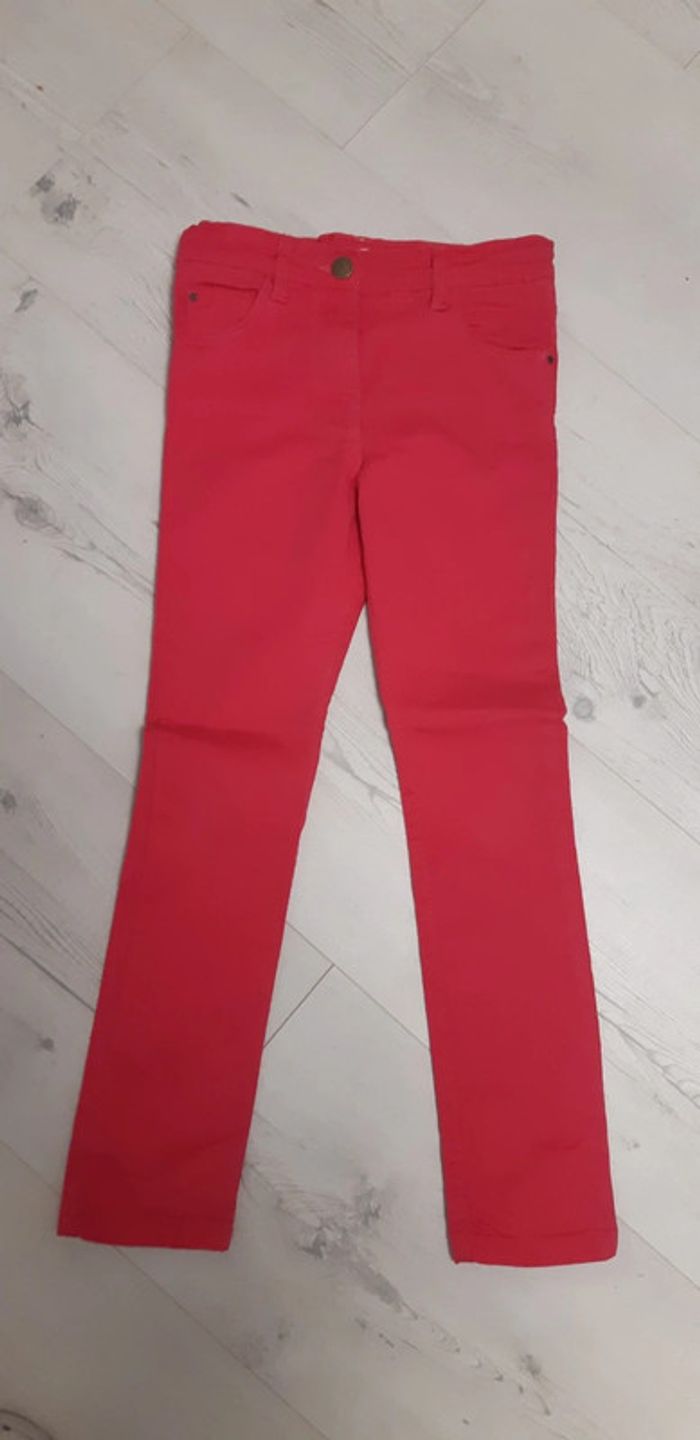Jeans fille rose 8 ans Dpam hibou