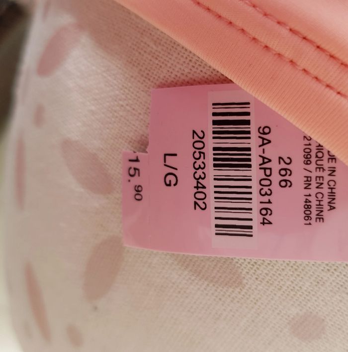 Maillot De Bain Avec Volant Et Fleurs Abricot Rose - photo numéro 7