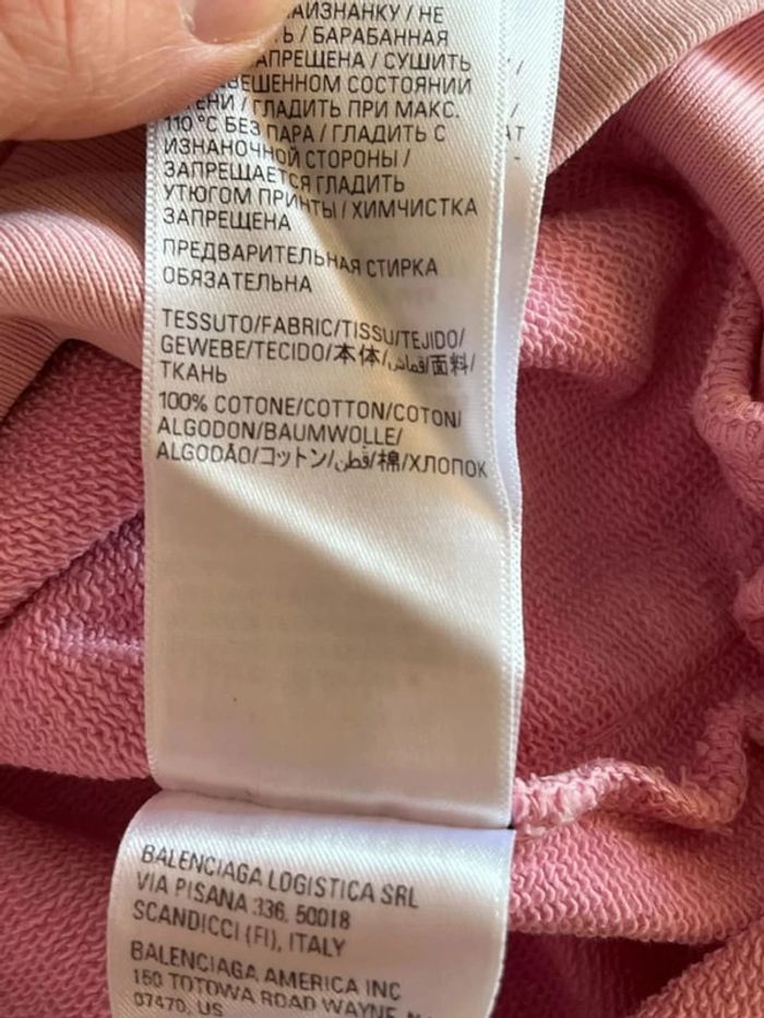 Sweat rose pâle Balenciaga - photo numéro 6
