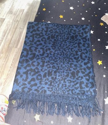 Écharpe épaisse zébré femme