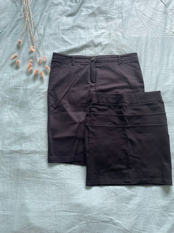 Lot 2 jupes noires