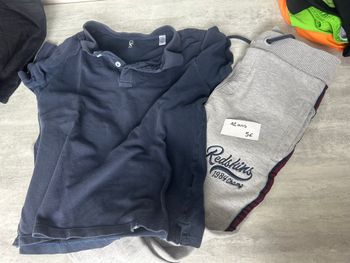 lot pantalon jogging redskins et polo okaïdi garçon 12 ans