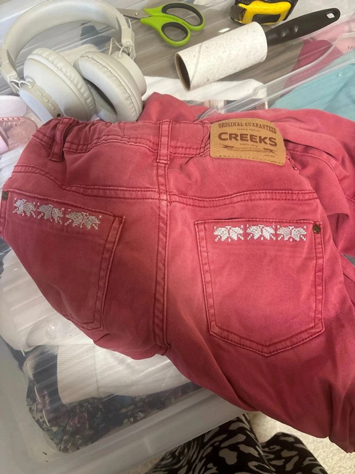 Jeans slim taille 10ans marque creeks - photo numéro 6