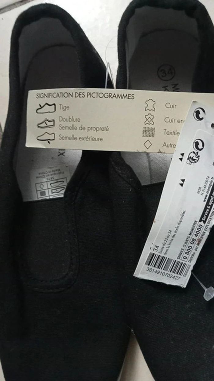 Chaussures gymnastique ou dance Monoprix neuve - photo numéro 3