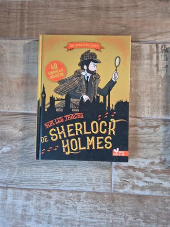 Livre sur les traces de Sherlock Holmes