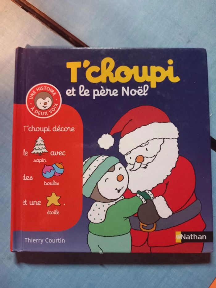 Livre Enfants Tchoupi et le Pere Noel